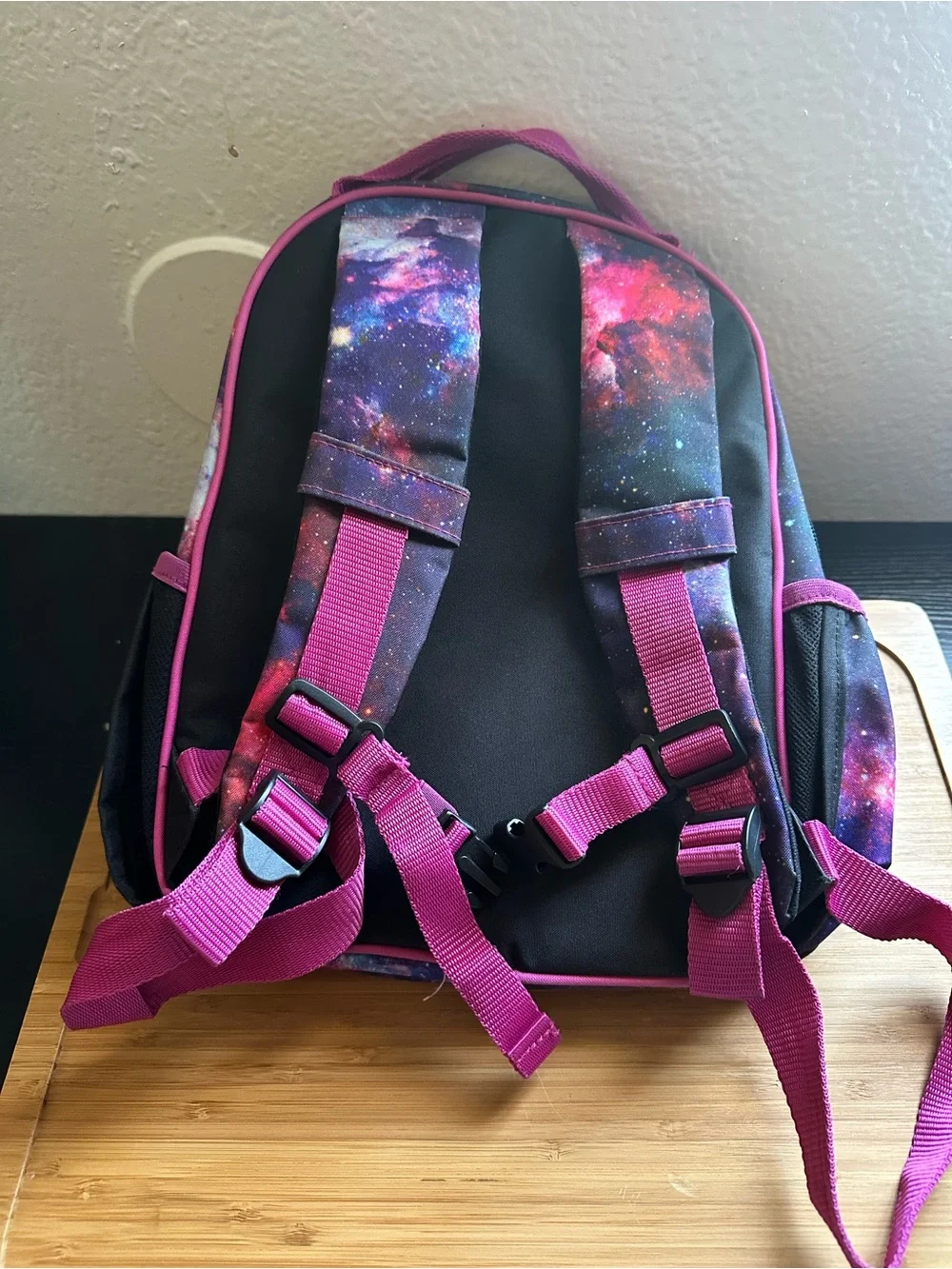 Kids Galaxy Backpack with Pink Accents